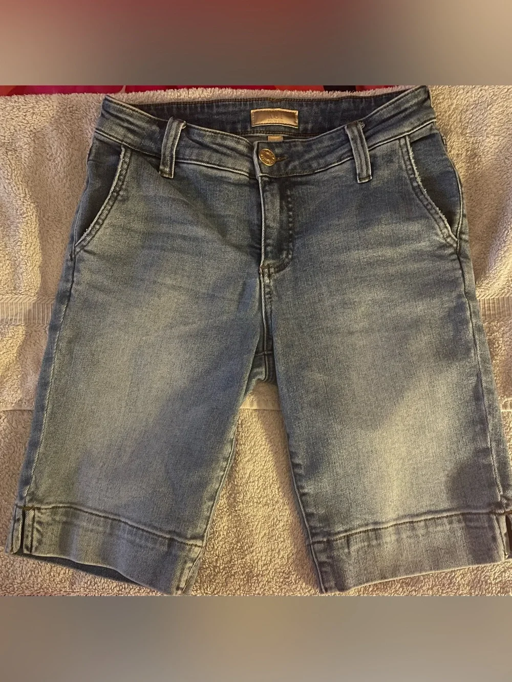 KUT from the Kloth Natalie Bermuda Denim Shorts — Size 4